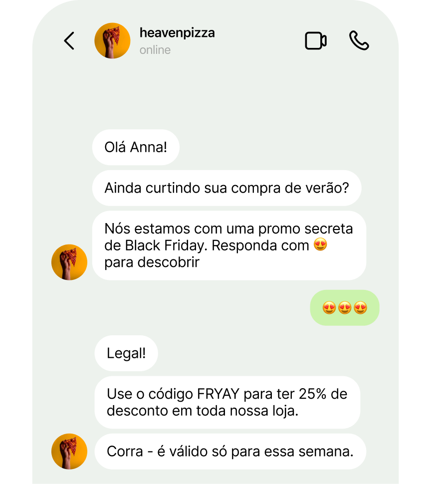 Converta mais clientes com as transmissões do WhatsApp Image