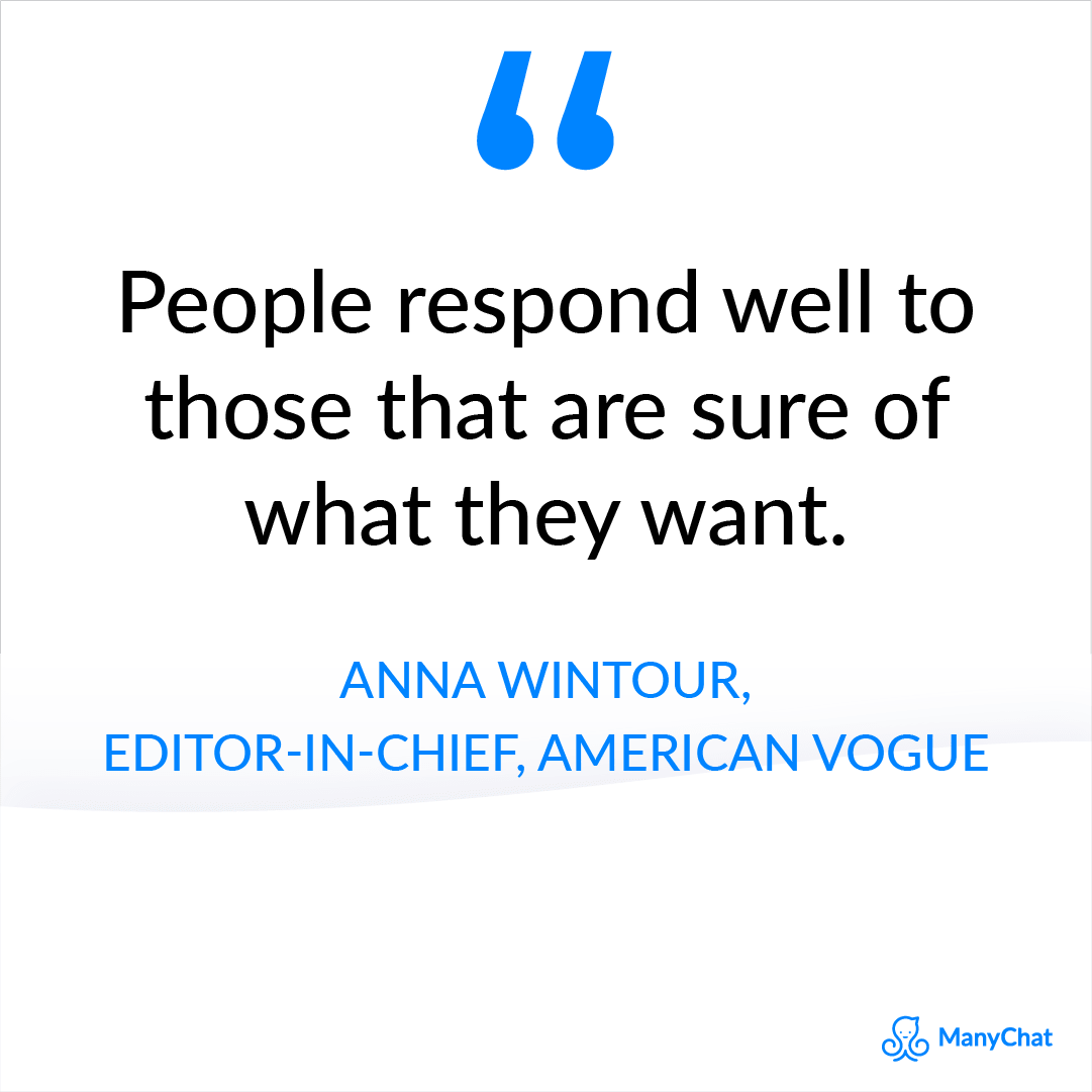 Entrepreneur quote by Anna Wintour