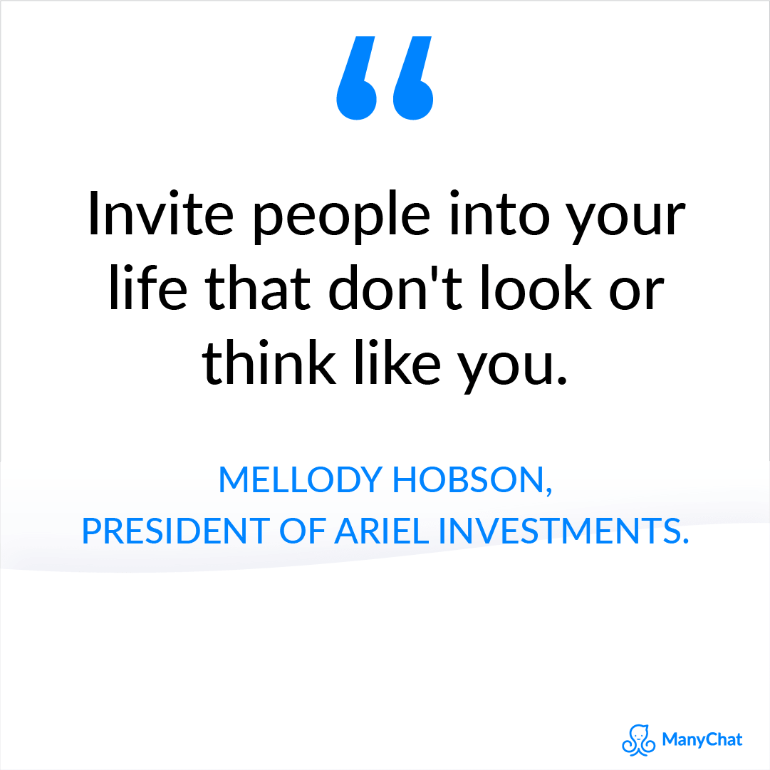 Black Entrepreneur quotes - Mellody Hobson