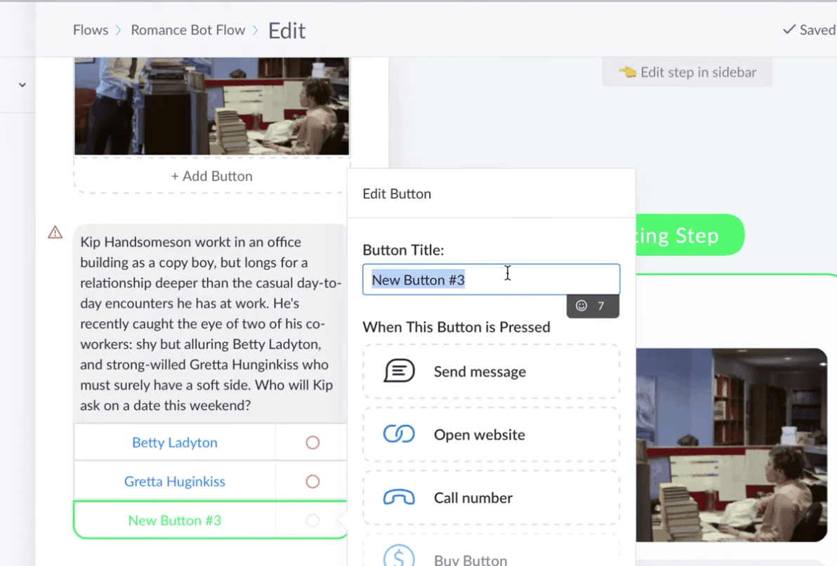 add buttons