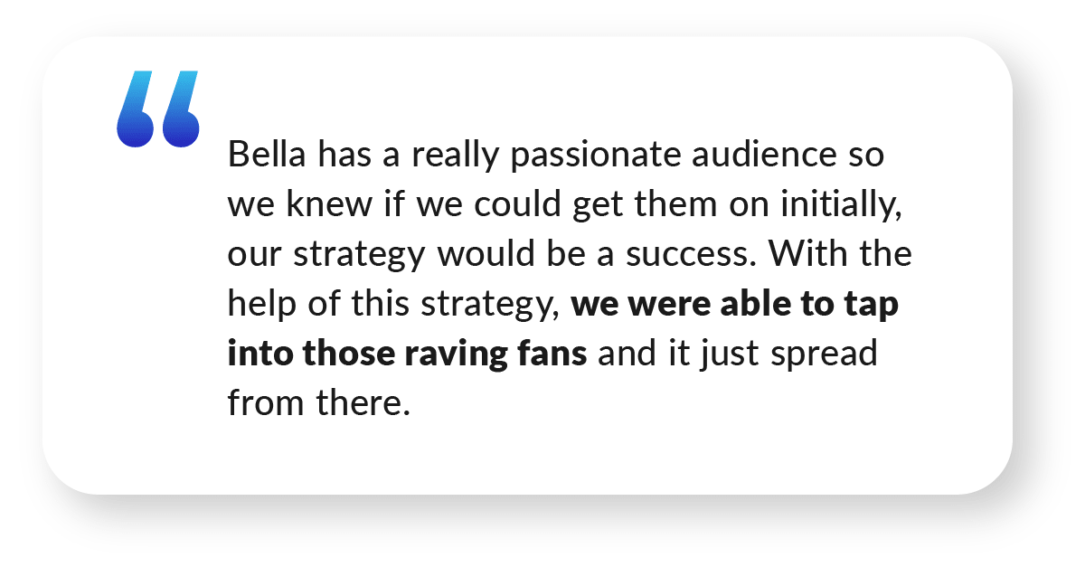 Quote about Facebook Live Case Study