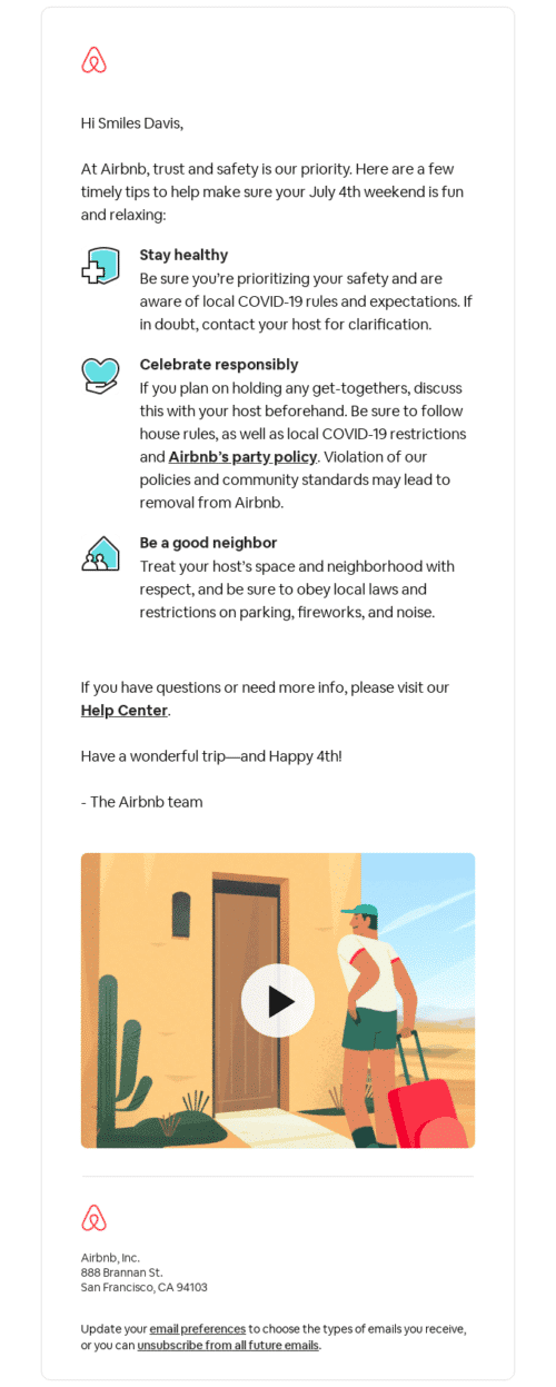 Salon Marketing Ideas - Airbnb