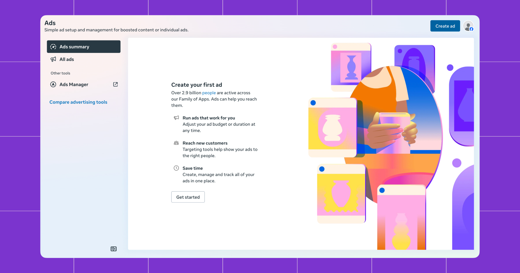 Screenshot of Meta Ads Manager 