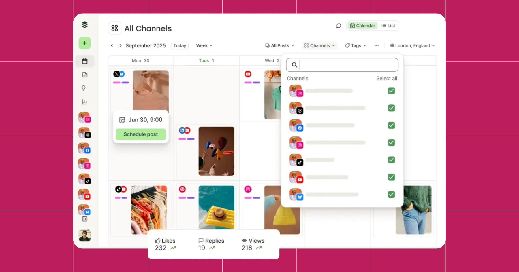 Screenshot of Buffer