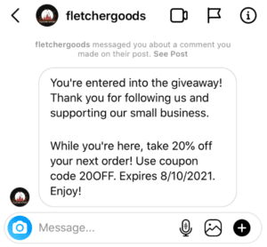 Instagram DM Automation by Manychat