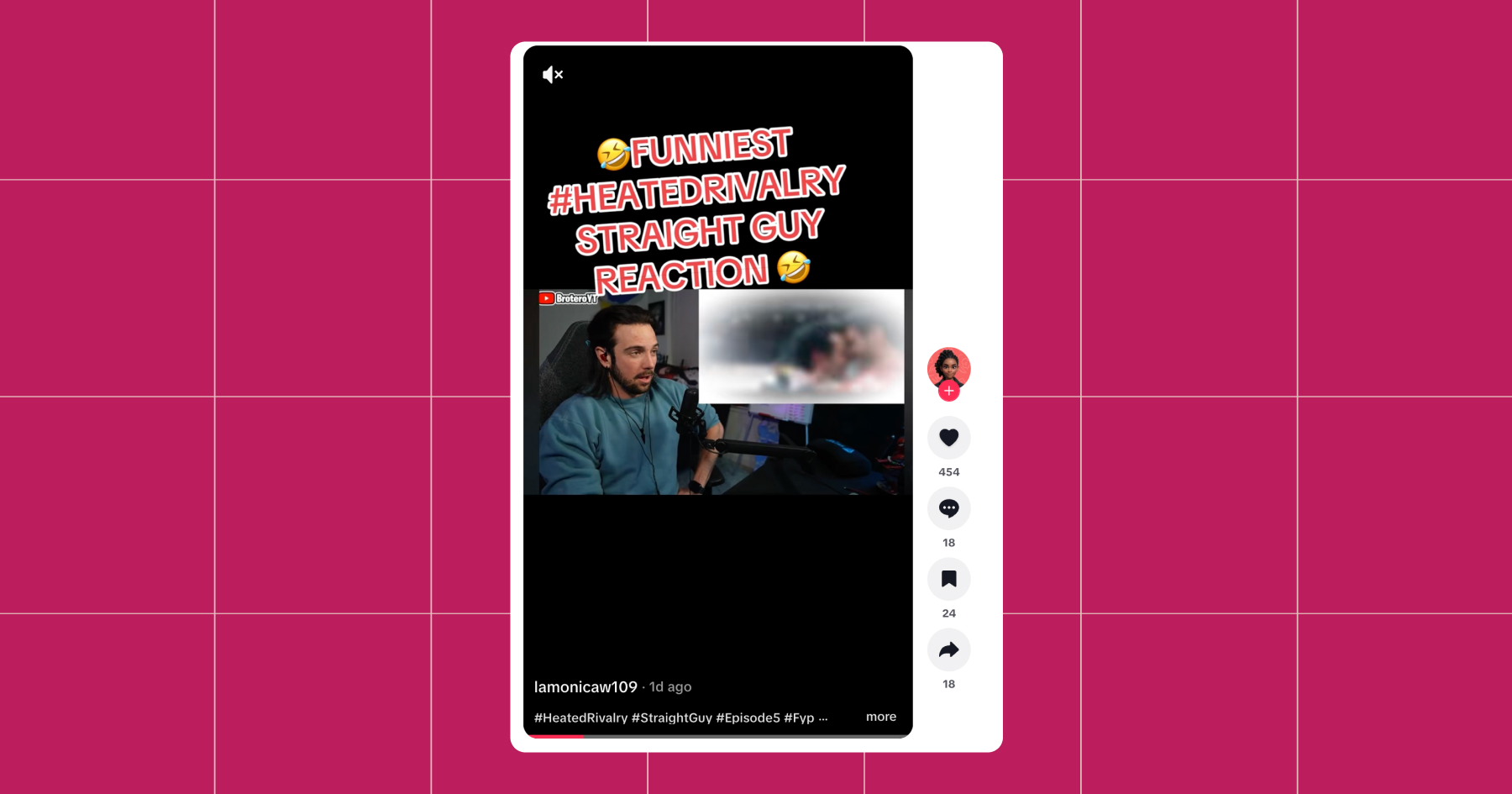 Screenshot of React content 