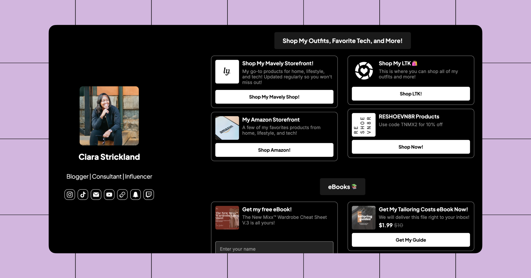 Screenshot of Stan Store