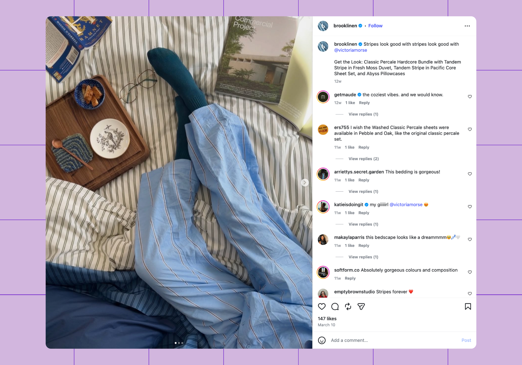 Brooklinen on Instagram 