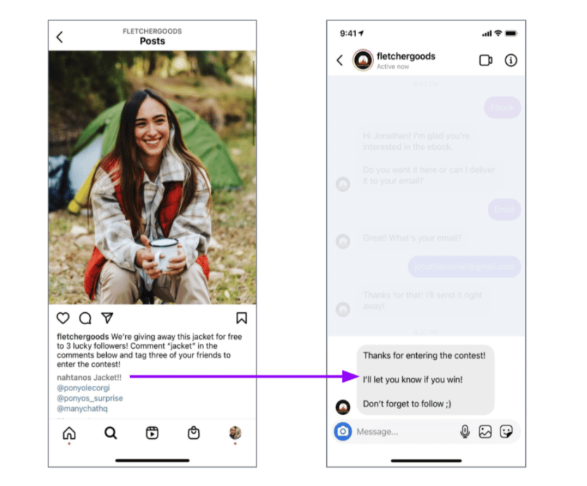 instagram comment picker