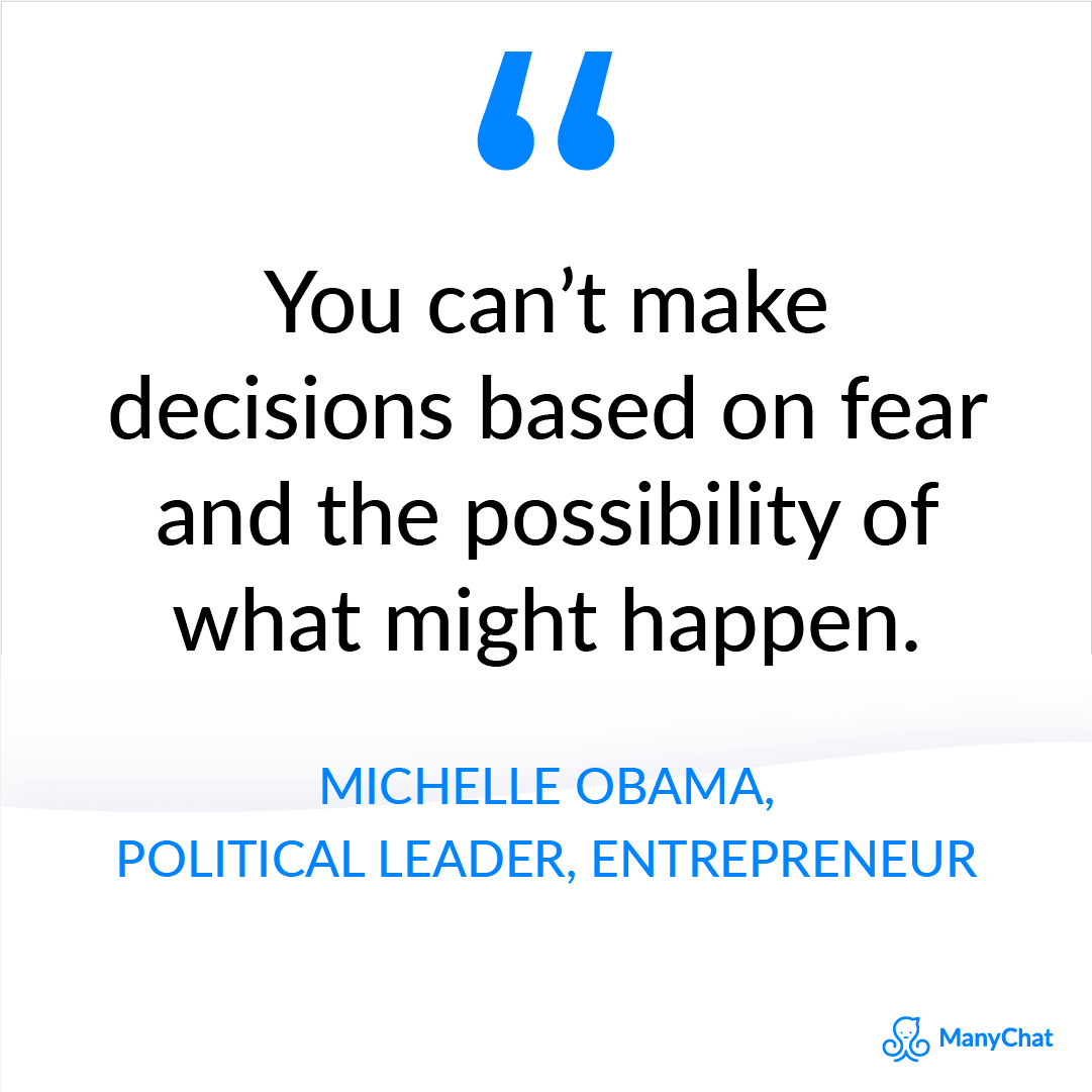 Business survival quote by Michelle Obama