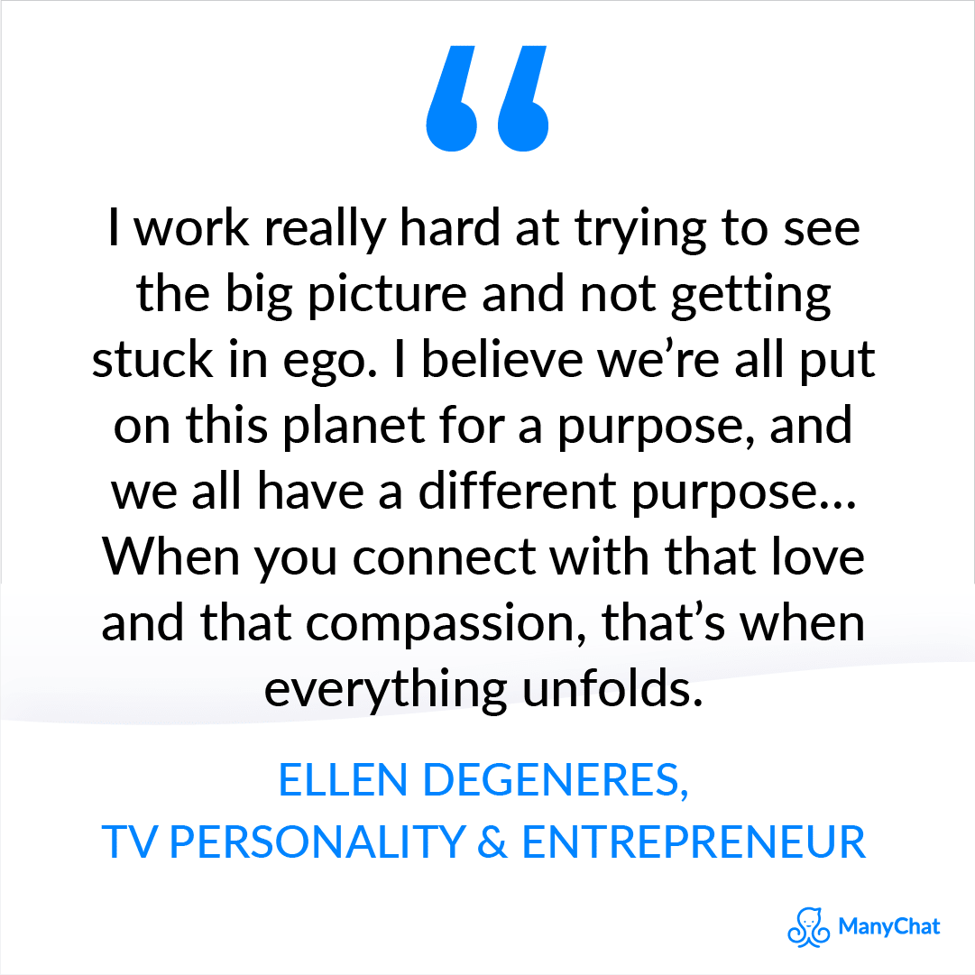 Entrepreneurial spirit quote by Ellen Degeneres