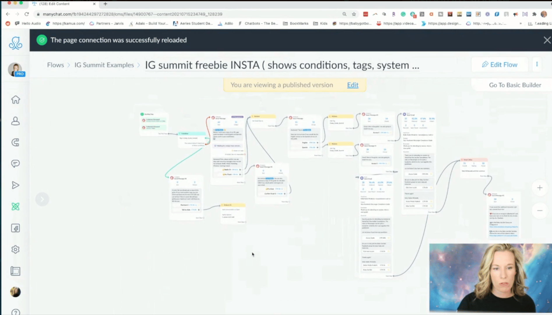 Kelly Noble Mirabella showed us how to take the templates in Flow Builder and make them your own.