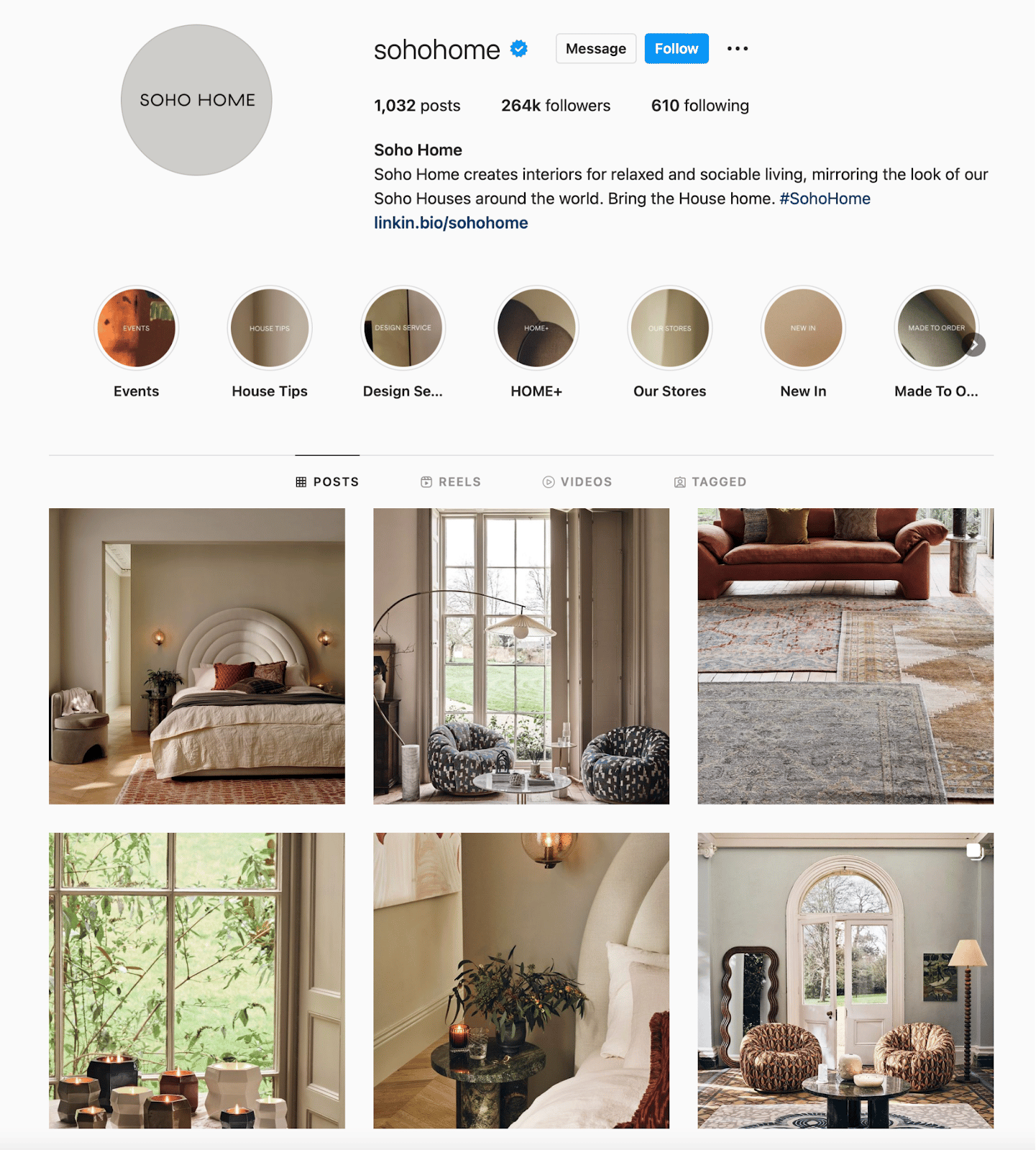 Soho Home ig