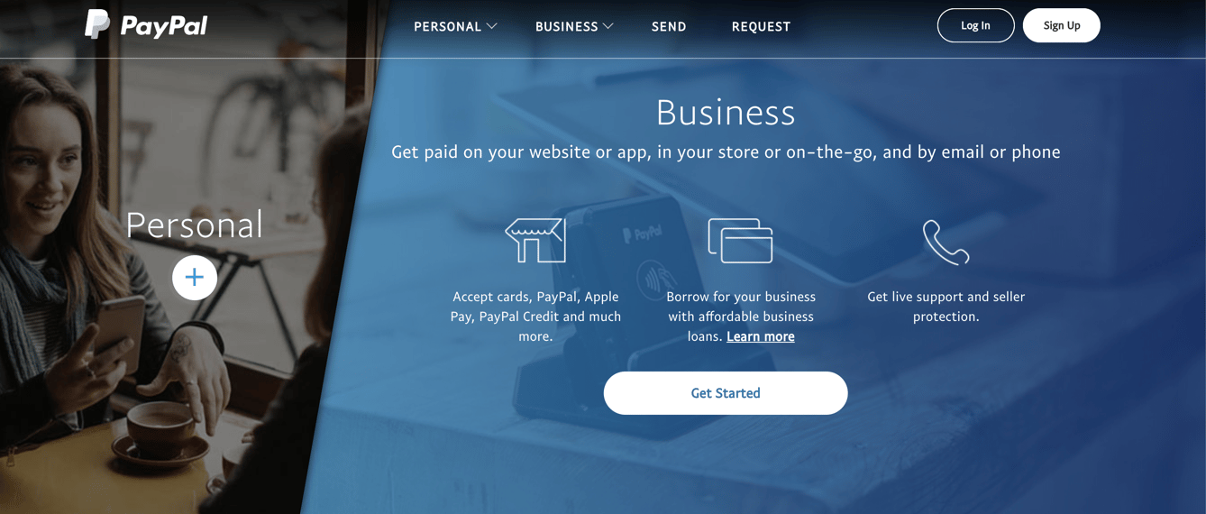 Making a PayPal business account