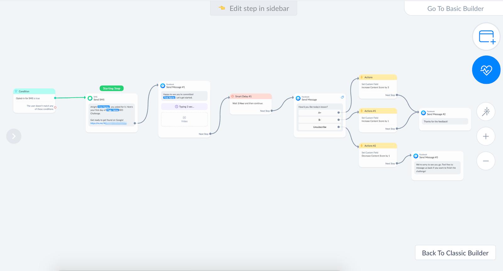 Creating a daily challenge flow