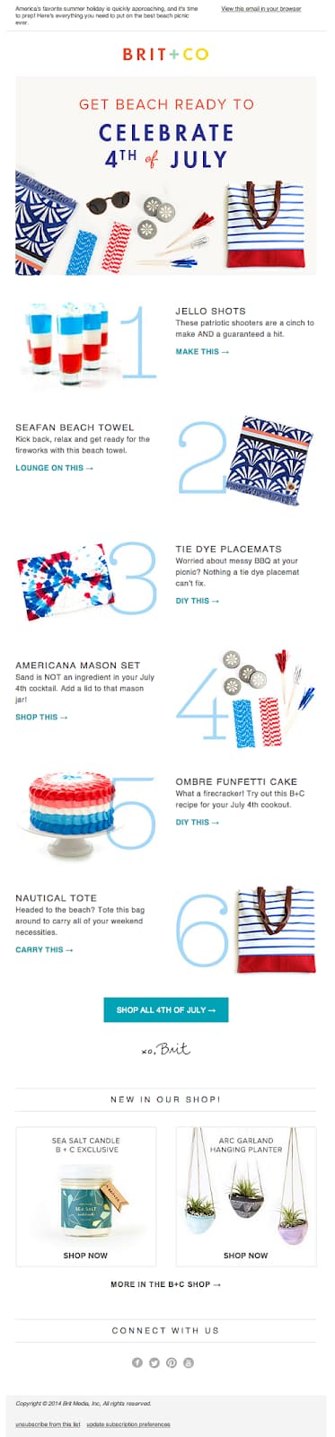 July 4th ads