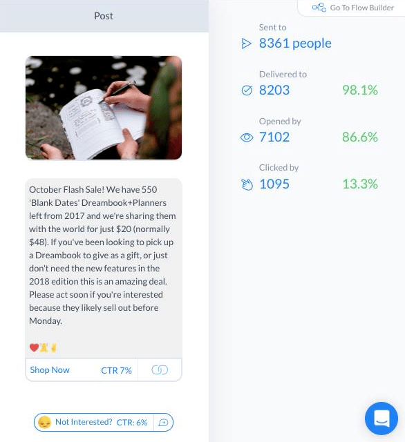 Sending Broadcasts Through Facebook Messenger with Manychat