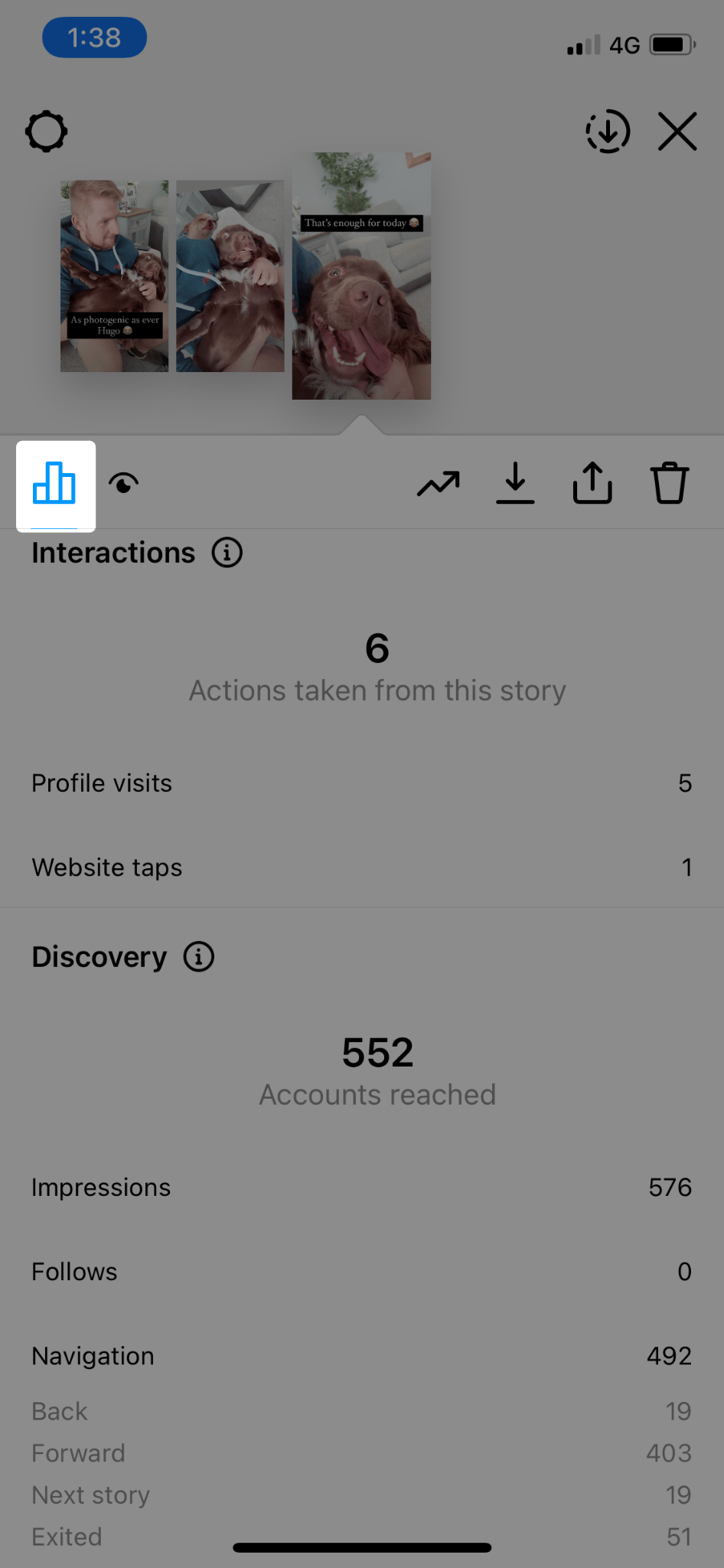 how to find ig story analytics