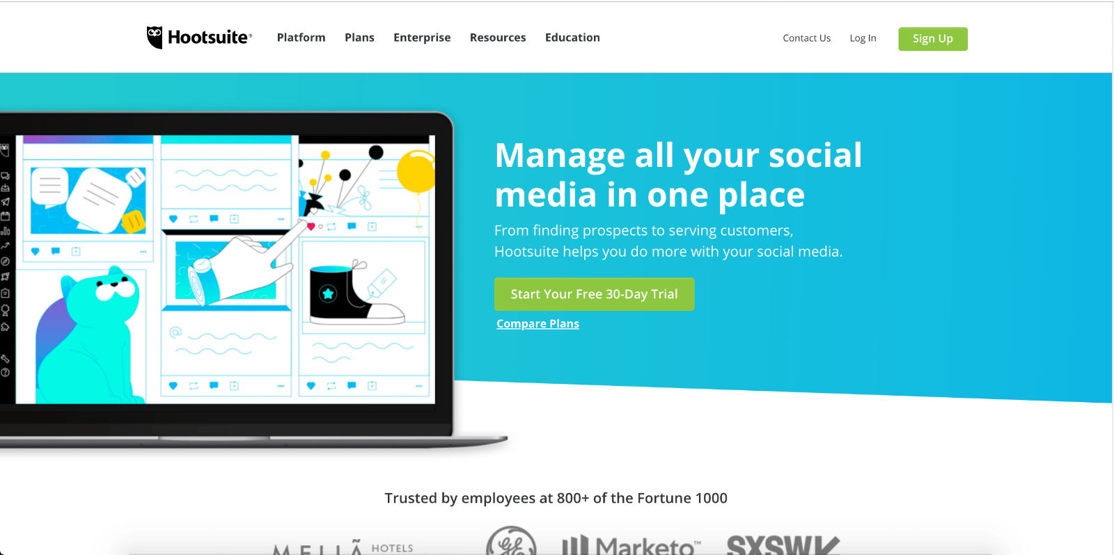 Hootsuite Social Media Marketing Tool | Real Estate Marketing Tools