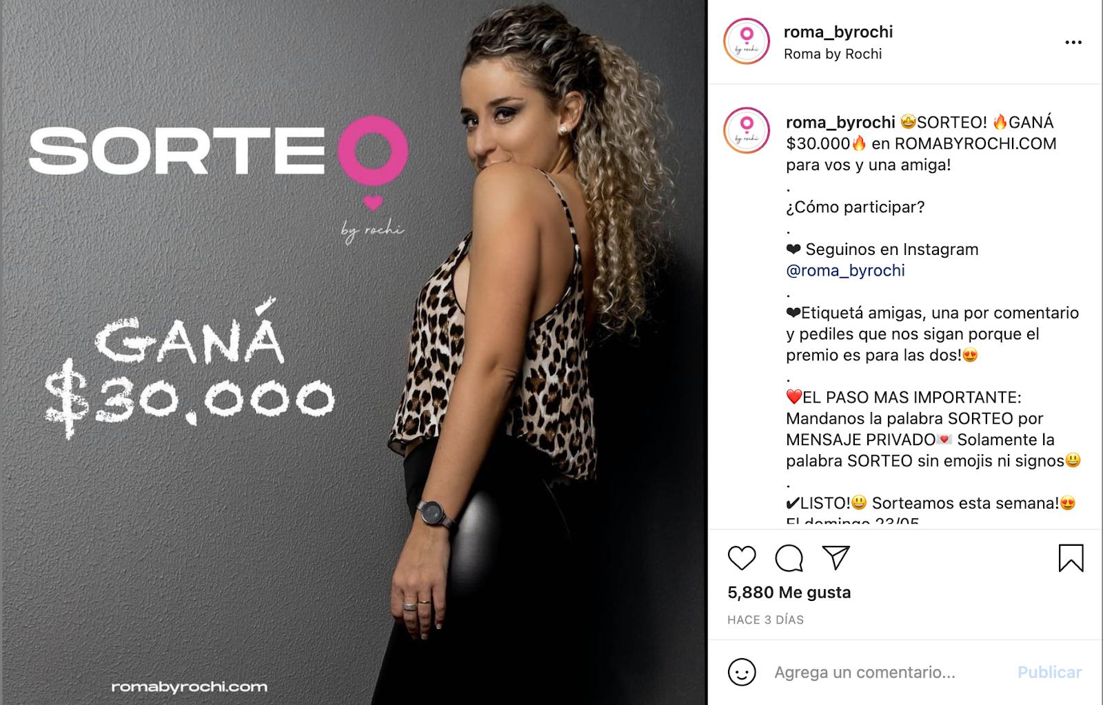 Roma By Rochi giveaway