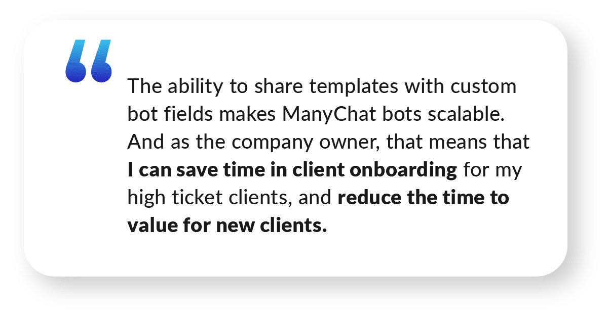 Real Estate Marketing Agency Owner Jeffrey Brogger Quote | How STEEZY.Digital Used Manychat to Build a Scalable Real Estate Marketing Tech Agency