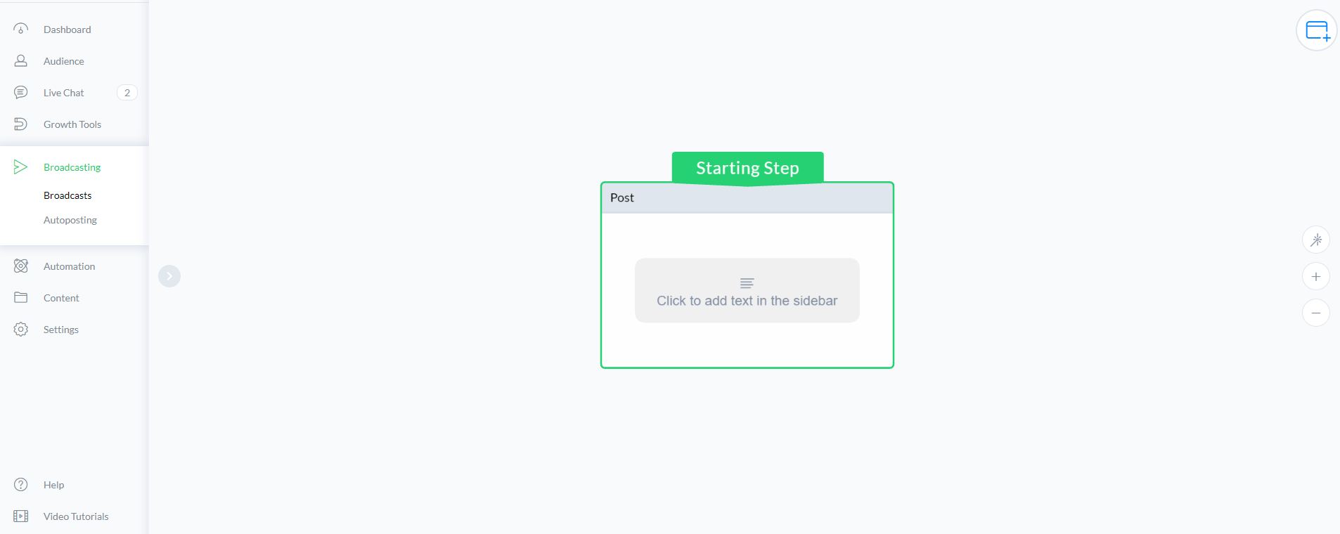 Sending Broadcasts Through Facebook Messenger with Manychat