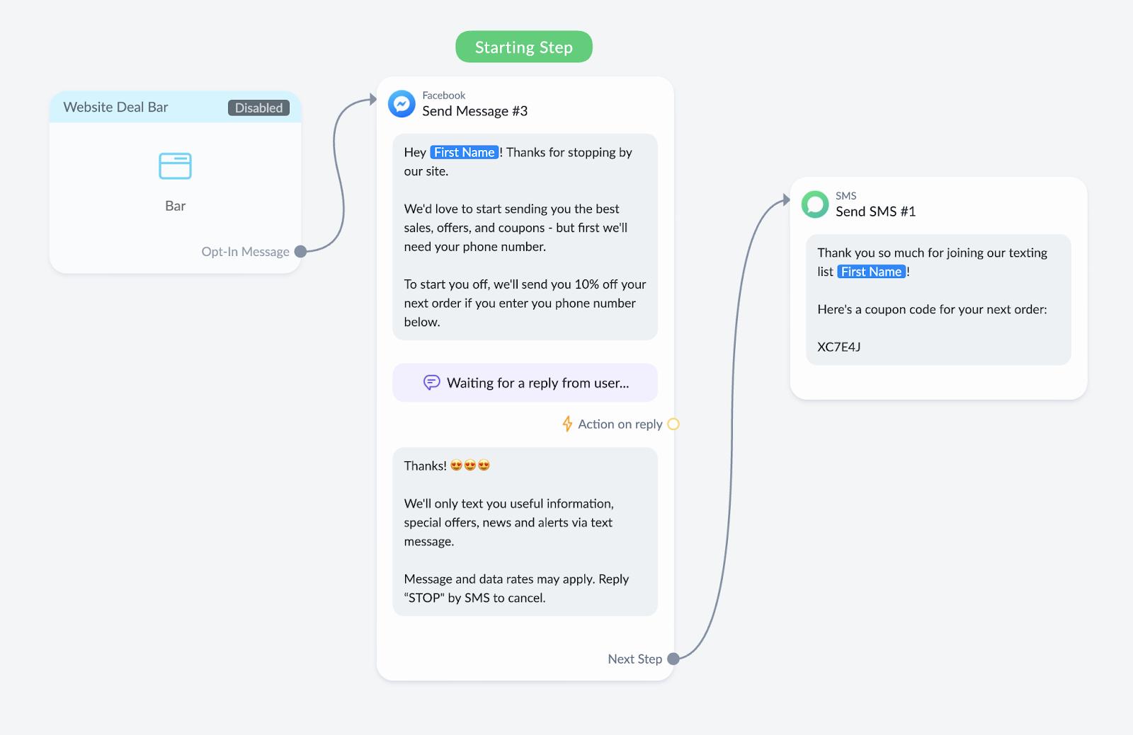 How to Opt-In to Text Messages From Your Website