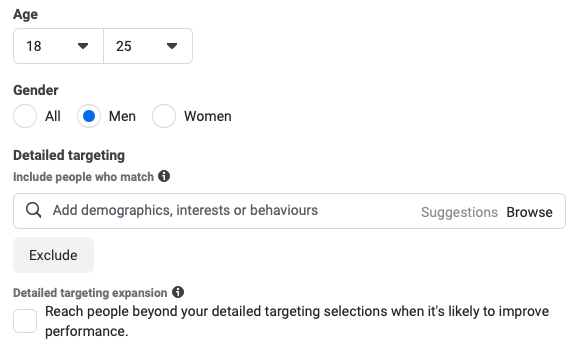 instagram ads targeting