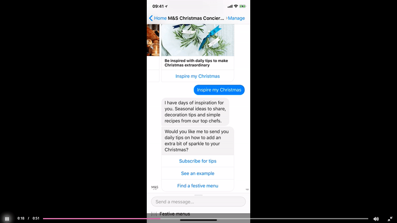 holiday chatbot