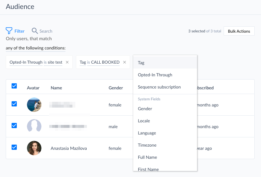 how to create a segment