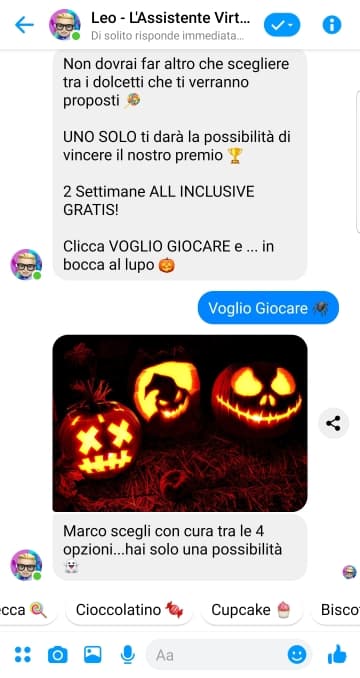Halloween Quiz inside Messenger #2