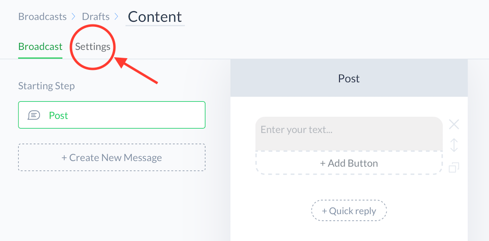 Sending Broadcasts Through Facebook Messenger with Manychat