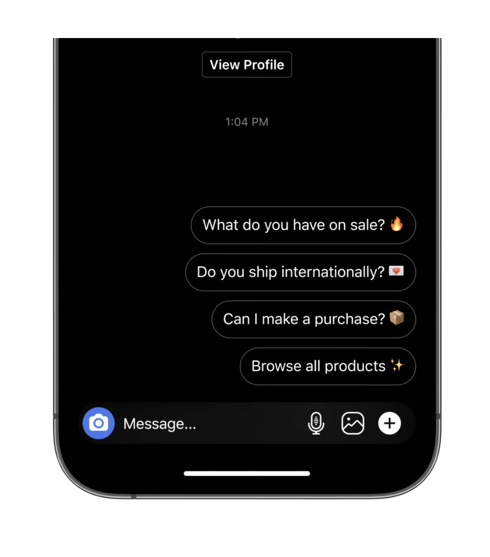 IG automation with manychat
