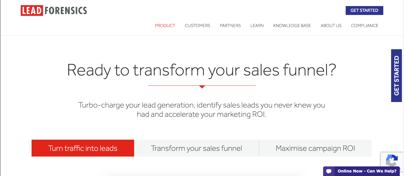 Lead Forensics | 10 Most Innovative Lead Generation Tools for 2019 