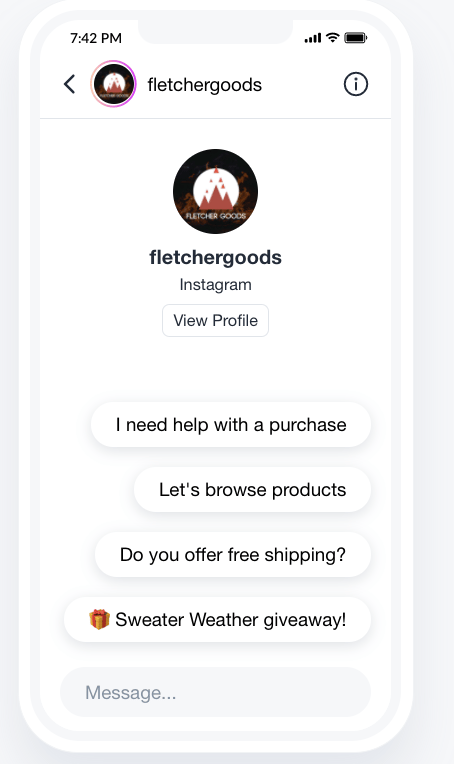 giveaway announcement