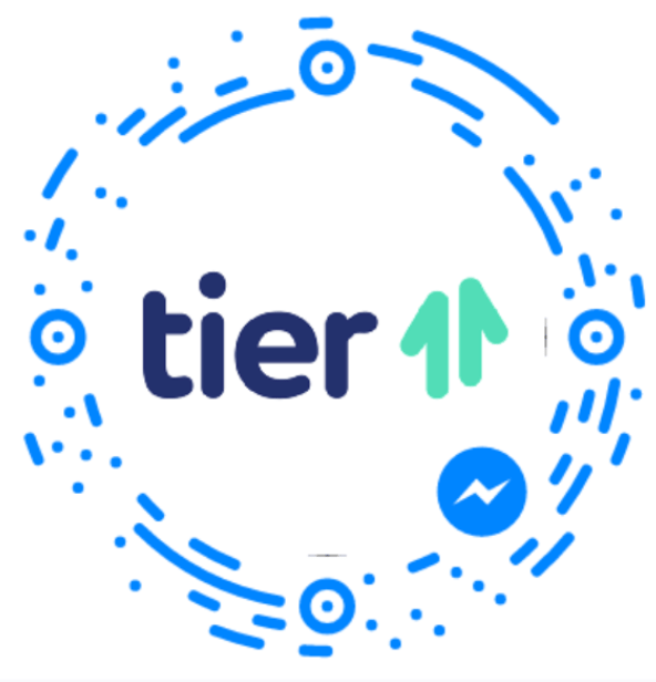 tier 11 facebook chatbot messenger scan code