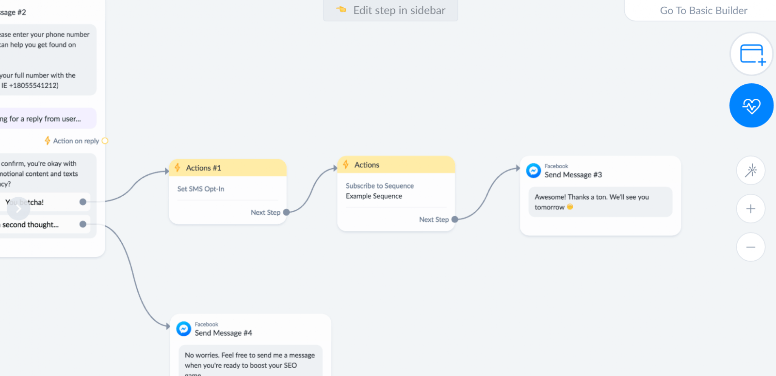 Subscribing user to new sequence inside Manychat