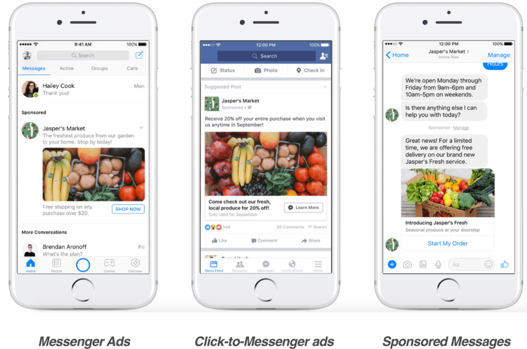 Facebook Messenger Ads