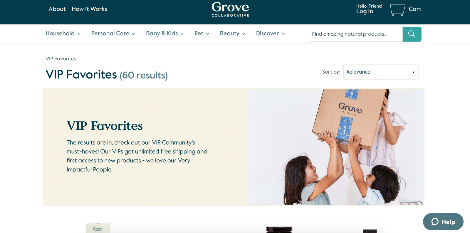Grove collective paid membership rewards