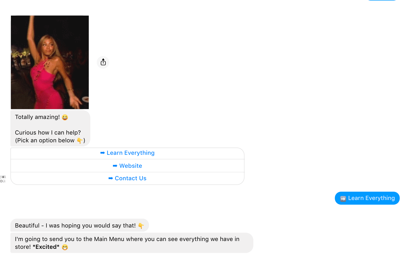 Passion yoga example conversation