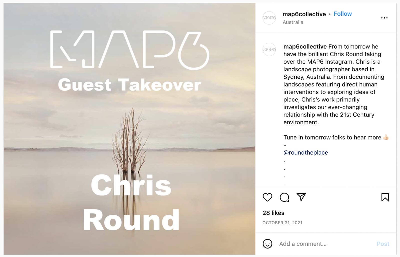 instagram takeover example