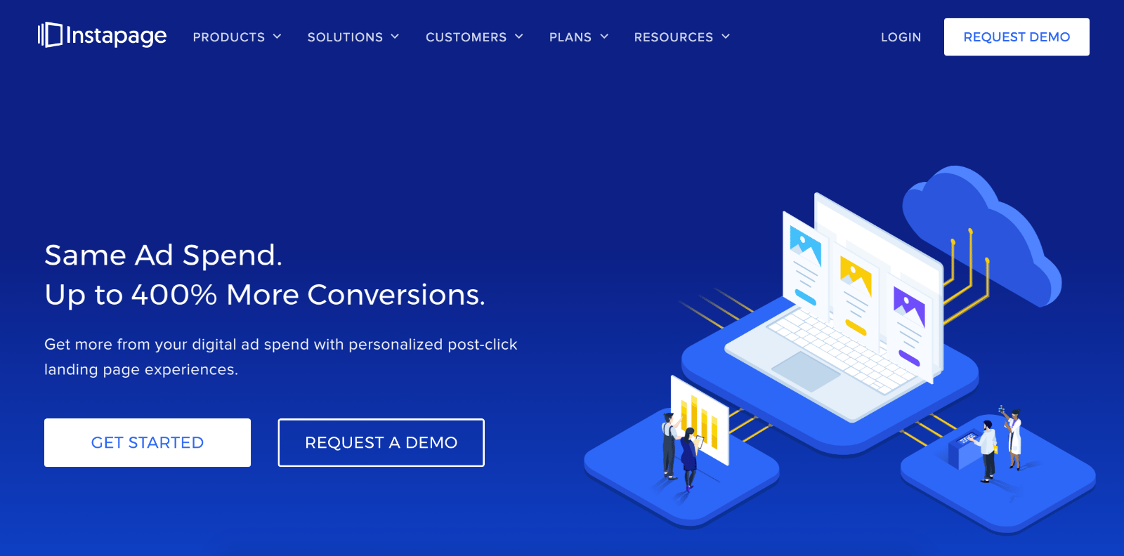 Instapage is the sixth Best B2B Lead Generation Tool example | The article is 21 of the Best B2B Lead Generation Tools for 2020