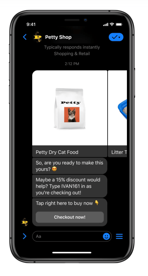 manychat facebook automation