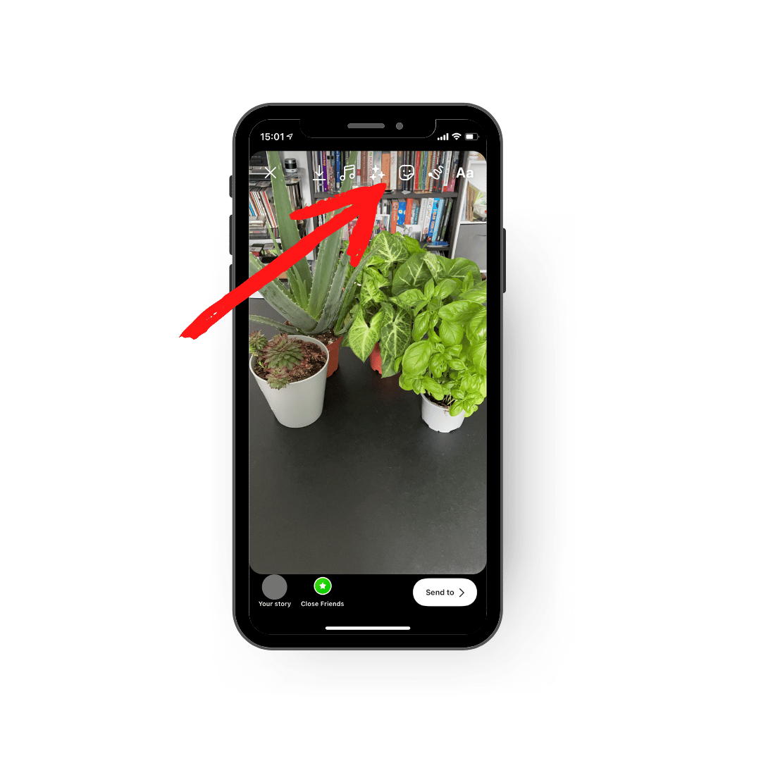 creating instagram poll step 3