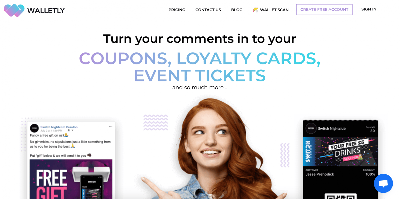 Walletly Customer Loyalty and Event Management Tool