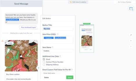 Messenger Payments in Manychat Feature Dynamic Pricing