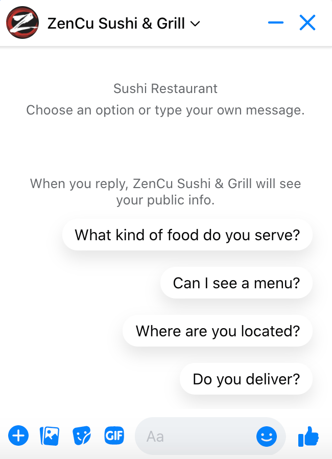 chatbot restaurant reservations