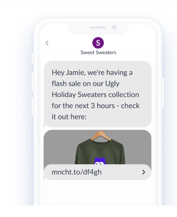 Flash sale example