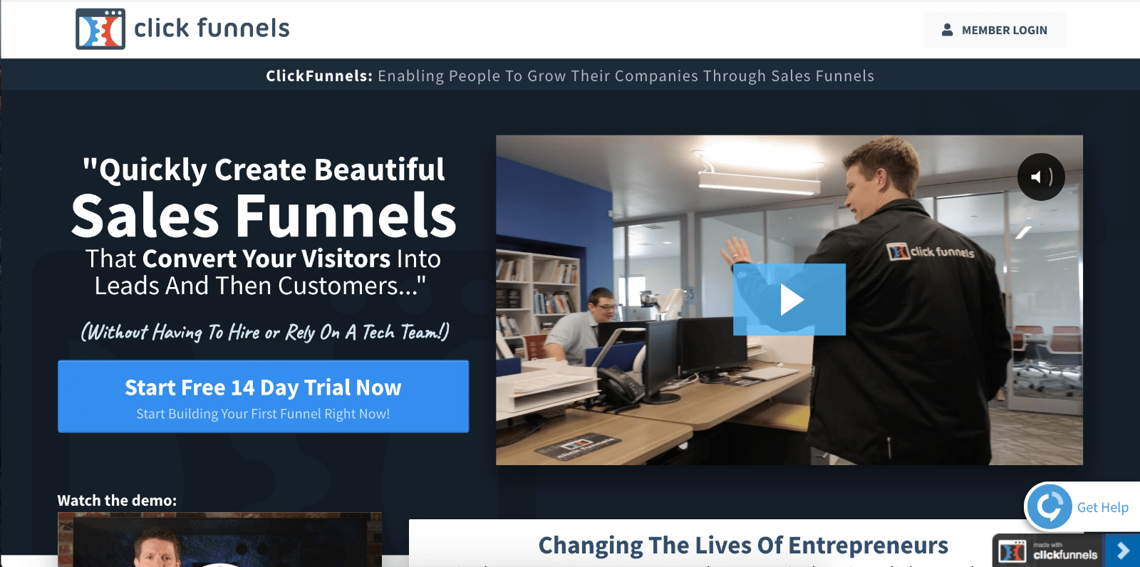 Top Marketing Tool Example #16 - ClickFunnels | 16 Powerful Marketing Tools You Haven’t Considered (But Probably Should)