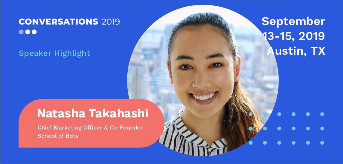 Conversations 2019 Speaker Highlight: Natasha Takahashi